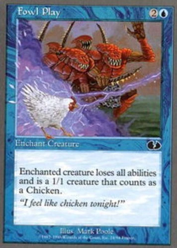 Fowl Play - Unglued # MTG Magic The Gathering - Image 1 of 1
