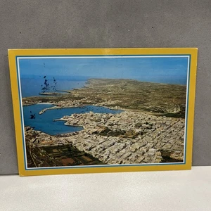VINTAGE FARBEN POSTKARTE SAMMLUNG LAMPEDUSA - AG - LUFTPANORAMA  - Bild 1 von 2