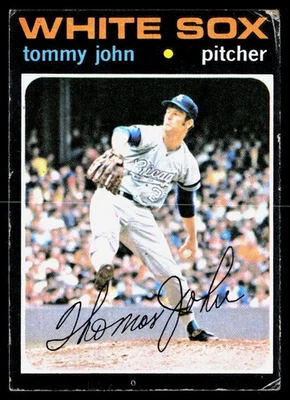 Tommy John 1971 Topps #520 - Image 1 of 2