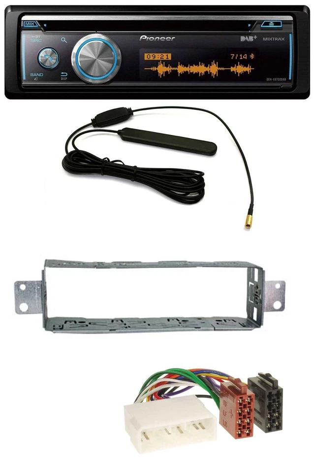 Pioneer CD USB Bluetooth DAB MP3 Autoradio für Daewoo Lanos Nubria Leganza Matiz - Bild 1 von 4