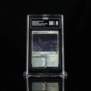 TAG 8 ISHGARD, THE HOLY SEE / FAITH & GRIEF MTG FF PROMO #0283 PRERELEASE FOIL - Picture 1 of 2