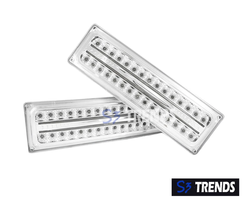 LED Look Halogen Bumper Light for 88-98 Chevy GMC C10 C/K 1500 Yukon Tahoe Subur - Image 1 of 1