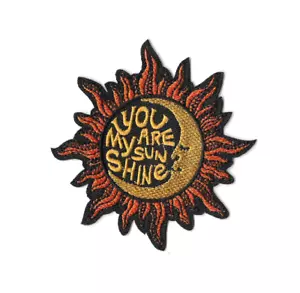YOU ARE MY SUNSHINE Parche de Hierro/Coser Insignia Bordada Mosaico Love PT716 - Imagen 1 de 1