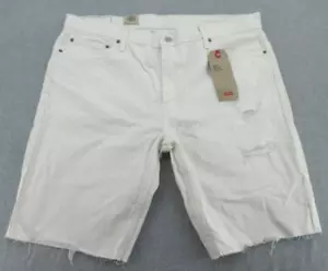 Bermuda Levis 511 pantaloncino uomo 40 bianco slim cotone invecchiato (veste 41x11) NUOVO - Foto 1 di 14