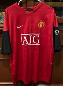 AIG Nike Manchester United Fit-Dry Red T-Shirt Gr. XXL. - Bild 1 von 5