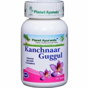 Planet Ayurveda kanchnaar guggul 120 tablets Free Shipping World Wide - Bild 1 von 6
