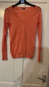 ROXY sweater pullover orange size S vgc - Picture 1 of 3