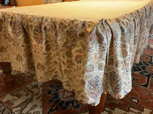 CHAPS Ralph Lauren Marrakesh King Dust Ruffle Bed skirt 74 x 80 VGC - Picture 1 of 16