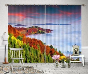3D Beautiful Forest G2012 Photo Blockout Curtain Fabric Window Honey 2023 - Picture 1 of 7