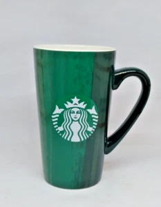 Starbucks Tall Coffee Mug Cup /Tea - Green And Red 16oz - 2021 - Picture 1 of 10