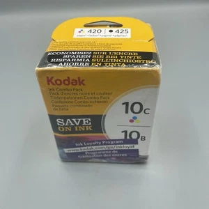 KODAK 10C 10B INK CARTRIDGES COLOUR BLACK COMBO PACK *BRAND NEW & SEALED* - Picture 1 of 4