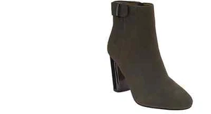  G.I.L.I. Leather Block Heel Ankle Boots - Kallie grey 9m new  - Picture 1 of 1