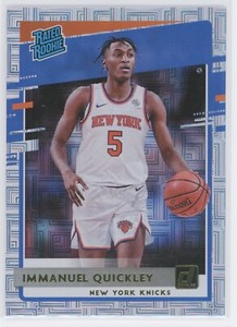 IMMANUEL QUICKLEY 2020-21 DONRUSS CHOICE RATED ROOKIE #213 RC QTY