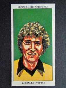 The Sun Soccercards 1978-79 - John McAlle ? Wolverhampton #453 - Picture 1 of 2