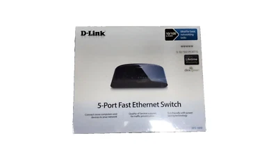 D-Link  DES (DES-1005E) 5-Ports External Ethernet Switch - Image 1 of 2