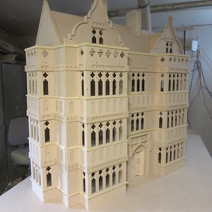 1/12 scale Dolls House The Oxford 9 room House Kit Mediaeval in style by DHD - Picture 1 of 11