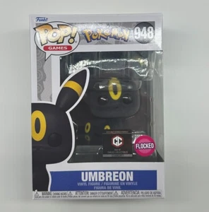 Funko Pop! Games Pokemon - Umbreon #948 Flocked Limited Edition - Picture 1 of 6