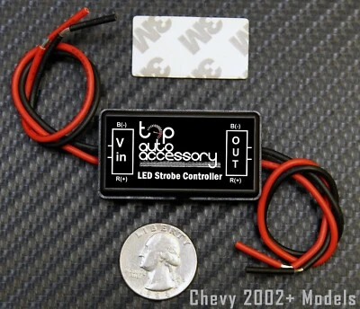 LED Brake Stop 12V Light Strobe Flash Safety Module Controller 4 Chevrolet 2002+ - Image 1 of 2