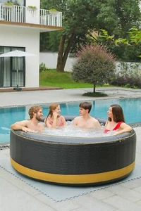 Premium MSpa Whirlpool Outdoor Exotic aufblasbar 204x204cm - Bild 1 von 7
