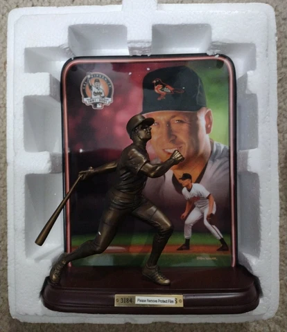 CAL RIPKEN JR Bradford Exchange Figure & Plate Farewell Tour 2001 MLB Orioles Cover