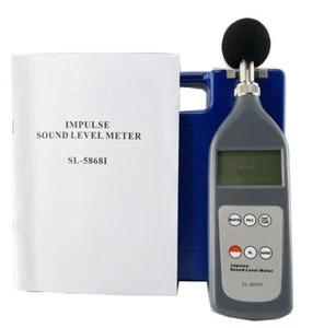 Impulse Noise Level Meter Sound Level Meter Noise Tester with 25dB~130dB (A) - Picture 1 of 10