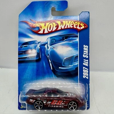 Hot Wheels 2007 All Stars Red Pontiac Firebird 144/180 MONMC (B2) Sealed - Image 1 of 2