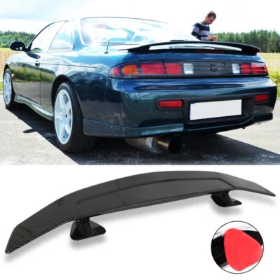 Carbon 46" Rear Trunk Spoiler Wing GT Style Racing For Nissan 200SX 240SX 300ZX - Image 1 of 4