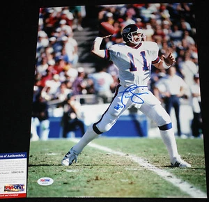 Phil Simms signed 11 x 14, Super Bowl Champion, New York Giants, PSA/DNA AB62626 - Picture 1 of 2