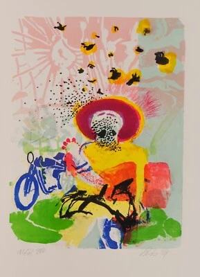 Werner Liebmann /2007/handsigniert/ 250 Exemplare/ Lithographie - Bild 1 von 3