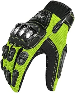 Stainless Steel Armour Motorcycle Gloves Sport Motorbike Racing Street - Picture 1 of 12