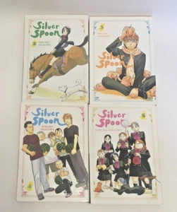 Konvolut 4 Silver Spoon Bände 2-5 Manga Hiromu Arakawa - Bild 1 von 4