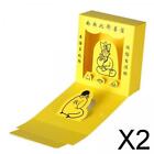 2X Mini Boîte De Culte De Bouddha, Modèle De Bricolage Portable Pour Les