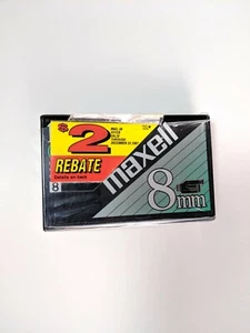 MAXELL GX-MP 8MM 120MIN HIGH QUALITY CAMCORDER VIDEOTAPE P6-120 GX SEALED. NOS - Picture 1 of 2