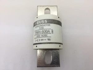 FWH-600A Bussmann, 600A 500vac, fusible especial de alta velocidad, soplo rápido - Imagen 1 de 1