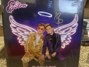 SIGNED by Brandi Carlile | Who Believes In Angels? | Purple Marble Vinyl | - Picture 1 of 3