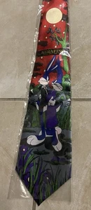 Serafino Krawatte Italy Hand Made Bugs Bunny Neu OVP - Bild 1 von 2