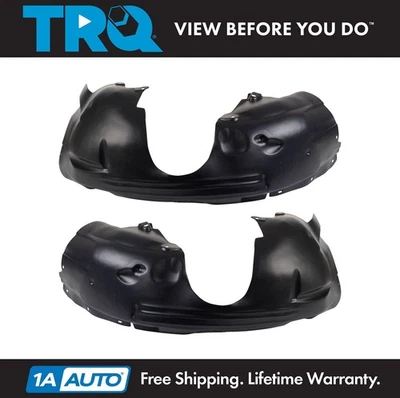 TRQ Front Inner Fender Liner Set For 2008-2011 Ford Focus FO1248131 FO1249131 — 第 1/4 张图片
