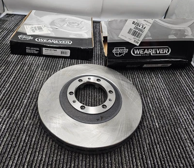 (QTY 2) Для избранных моделей 92-02 Acura Honda Isuzu дисковый тормоз ротор YH141786 - Изображение 1 из 4