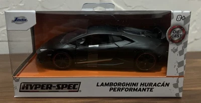 Matte Black Lamborghini Huracan Performante Hyper-spec | Jada Toys - Image 1 of 4