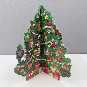 Vintage Suzy's Zoo 1986 Countdown Christmas Tree Advent Calendar Suzy Spafford - Picture 1 of 24