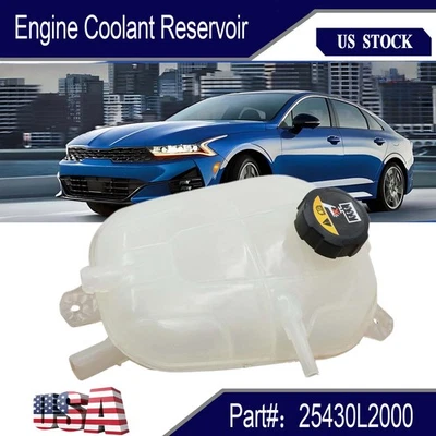New Turbo Engine Coolant Reservoir 25430L2000 For 2020-22 Hyundai Sonata K5 1.6L - Imagem 1 de 4