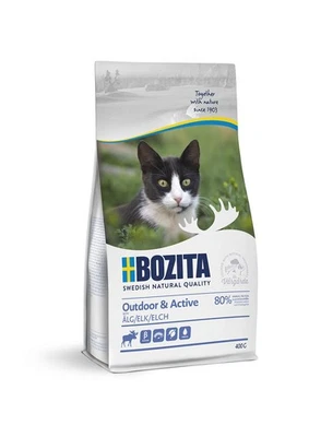 Bozita Outdoor & Active Katzentrockenfutter Elch 400g - Aktiv & Sensibel - - Bild 1 von 4