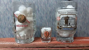 Vintage German Beer Mugs "Binding Bier" - Picture 1 of 5