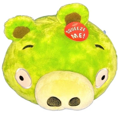 Angry Birds Plush Pig Stuffed Animal Toy Bad Piggies 8" Commonwealth - No Sound - Image 1 of 4