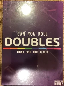 BRAND NEW & SEALED Can You Roll Doubles Game From What Do You Meme Creators - Picture 1 of 2