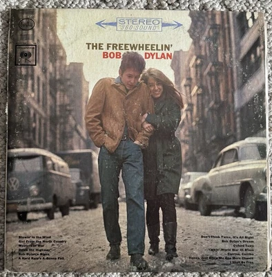 Bob Dylan 1970 the Freewheelin' LP Vinyl Columbia CS 8786 - Image 1 of 4