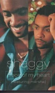 Shaggy Piece of My Heart cassette UK Virgin 1997 card outer slip case includes - Image 1 of 1