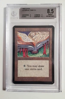 RARE 1993 ALPHA JAYEMDAE TOME R A  GRADED BY BECKETT NM 8.5 0018473491 - Image 1 of 2
