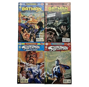 Lot Of 4 DC 1997 ANNUALS Pulp Heroes BATMAN #21 DETECTIVE COMICS #10 SUPERMAN #9 - Picture 1 of 9