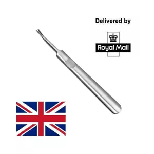 Cuticle Pusher Trimmer Remover Cutter Pedicure Manicure Nail Art Tool Steel UK - Picture 1 of 1